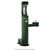 Elkay Outdoor ezH2O Upper Bottle Filling Station Bi-Level Pedestal with Pet Station Non-Filtered Non-Refrigerated Evergreen