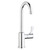 Elkay Single Hole 12-1/2" Vandal Resistant Deck Mount Faucet with Gooseneck Spout Lever Handle on Right Side Chrome