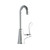 Elkay Single Hole with Single Control Faucet with 4" Gooseneck Spout 4" Wristblade Handle Chrome