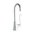Elkay Single Hole with Single Control Faucet with 5" Gooseneck Spout 6" Wristblade Handle Chrome