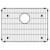 Elkay Stainless Steel 19-1/4" x 14" x 1-1/4" Bottom Grid