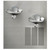 Elkay SwirlFlo Bi-level High Efficiency ADA Fountain with Mounting Frame and Vandal Resistant Bubbler Filtered Refrigerated Stainless