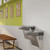Elkay Versatile Wall Mount Bi-level ADA Cooler Filtered Refrigerated Light Gray Granite