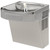 Elkay Wall Mount ADA Cooler Non-filtered Non-refrigerated Light Gray Granite