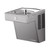 Elkay Halsey Taylor Wall Mount Vandal-Resistant ADA Cooler Frost Resistant Non-Filtered Refrigerated Stainless
