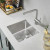 Blanco 443144: Quatrus R15 Bar Sink