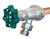 Prier 6" Hose Thread Anti-Siphon Vacuum Breaker Wall Hydrant; 3/4 in. Inlet **Lead Free**