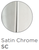 Jaclo Frescia Dark Grey Face Shower Head - 2.0 GPM in Satin Chrome Finish