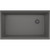 Franke MAG11031OW-SHG Maris Undermount Granite Stone Grey Single Bowl Sink