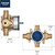 Grohe 35110000 GrohSafe 3.0 Pressure Balance Rough-In Valve