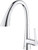 Grohe 32298003 Zedra Single-Handle Pull Down Kitchen Faucet Triple Spray 1.75 GPM In Starlight Chrome Finish
