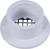 Oatey 43579 2 or 3 In. PVC General Purpose Drain with 4 In. Stainless Steel Strainer