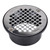 Oatey 43583 3 or 4 In. PVC General Purpose Drain with 5 In. Stainless Steel Strainer