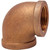 Legend Valve 310-002NL Pipe Elbow 3/8 in FNPT x 3/8 in FNPT Bronze 125 lb