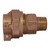 Legend Valve 313-234NL Pipe Coupling 3/4 in IPS x MPT Bronze