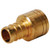 Legend Valve 460-625NL Adapter 1 in PEX x 1 in Sweat Brass