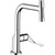 AXOR 39863001 Citterio Kitchen Faucet Select 2-Spray Pull-Out, 1.75 GPM in Chrome