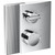 AXOR 46751001 Edge Thermostatic Trim with Volume Control - Diamond Cut in Chrome