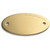 Hansgrohe 13999905 Finish Sample Chip in Brushed Gold Optic