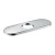 Hansgrohe 14018001 C Accessories Base Plate for Traditional Single-Hole Faucets, 6" in Chrome