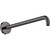 Hansgrohe 27413331 Shower Arm Raindance 15" in Polished Black Chrome