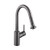 Hansgrohe 04286340 Talis S2 Prep Kitchen Faucet, 2-Spray Pull-Down, 1.75 GPM in Brushed Black Chrome