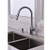 Hansgrohe 04506001 Focus Prep Kitchen Faucet, 2-Spray Pull-Down, 1.75 GPM in Chrome