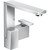 AXOR 46021001 Edge Single-Hole Faucet 190 - Diamond Cut, 1.2 GPM in Chrome