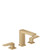 Hansgrohe 32516141 Metropol Widespread Faucet 110 with Lever Handles and Pop-Up Drain, 1.2 GPM in Brushed Bronze