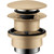 Hansgrohe 50100141 Push-Open Sink Drain in Brushed Bronze