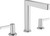 Hansgrohe 76034821 Finoris Wide-spread Faucet 160 with Pop-up Drain, 1.2 GPM in Brushed Nickel