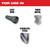 Milwaukee 48-00-5363 SAWZALL TORCH Reciprocating Blade, 12 in L, 7 TPI, Carbide Blade 3 Pack