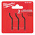 Milwaukee 48-22-4257 Replacement Reaming Tips 3 Pack Red