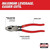 Milwaukee 48-22-6508 8" Diagonal Cutters