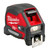 Milwaukee 48-22-0428 25ft Compact Wide Blade Magnetic Tape Measure with Rechargeable 100 Lumen Light