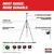 Milwaukee 48-35-1411 72 in. Adjustable Laser Level Tripod