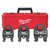 Milwaukee 49-16-2496 1/2"-1" IPS-P Press Jaw Kit For M12 FORCE LOGIC Press Tools 3 Pack