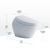 TOTO MS902CUMFG#01 NEOREST NX1 Dual Flush 1.0 or 0.8 GPF Toilet with Integrated Bidet Seat, EWATER+ - Cotton White