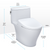 TOTO MW6424726CEFG#01 WASHLET+ Nexus One-Piece Elongated 1.28 GPF Toilet with S7 Contemporary Bidet Seat in Cotton White