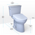 TOTO MW7864736CEG#01 Drake Transitional WASHLET+ Two-Piece Elongated 1.28 GPF TORNADO FLUSH Toilet with S7A Contemporary Bidet Seat in Cotton White