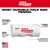 Milwaukee 49-56-9604 11/16" HOLE DOZER Bi-Metal Hole Saw
