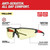 Milwaukee Tool 48-73-2101 Safety Glasses, Anti-Scratch, Yellow Lens, Black