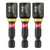 Milwaukee 49-66-4523 Shockwave Impact Duty 5/16" x 1-7/8" Magnetic Nut Driver 3PK
