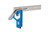Milwaukee E255IM 6 in. / 150 mm True Blue Combination Square