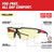 Milwaukee 48-73-2103 Safety Glasses - Yellow Fog-Free Lenses (Polybag)