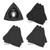 Milwaukee IBOTSPV-10 Imperial Blades IBOTSPV-10 One Fit 3-1/2" Oscillating Triangle Sanding Pad + Sandpaper Variety Pack, 10PC