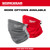 Milwaukee 424R WORKSKIN Performance Neck Gaiter-Red