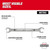 Milwaukee 45-96-8354 16mm X 18mm Double End Flare Nut Wrench