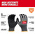 Milwaukee 48-73-7024 Cut Level 8 High-Dexterity Nitrile Dipped Gloves - XXL