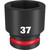 Milwaukee 49-66-6375 Shockwave Impact Duty 3/4" Drive 37MM Standard 6 Point Socket